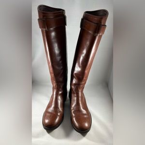 Tory Burch knee high riding boots
